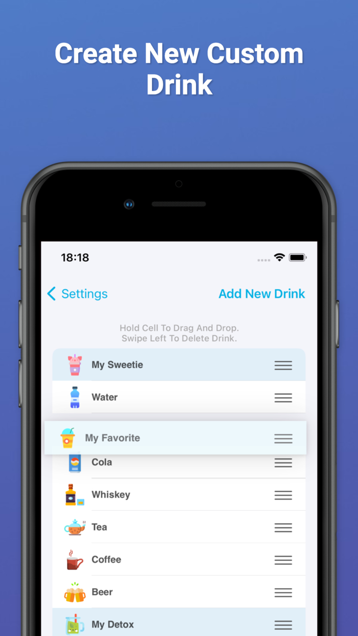 Drink Water Reminder Tracker