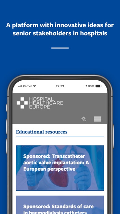 Hospital Healthcare Europe Screenshot