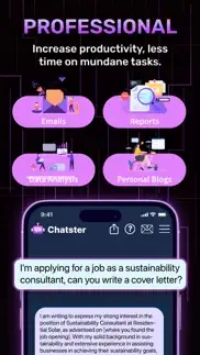 chatster ai - writing & images iphone screenshot 2