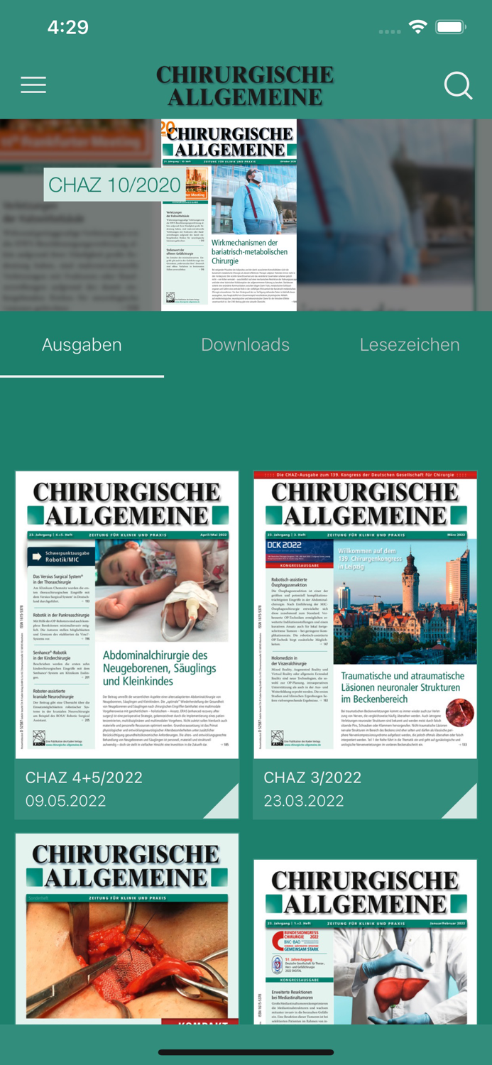 CHIRURGISCHE ALLGEMEINE