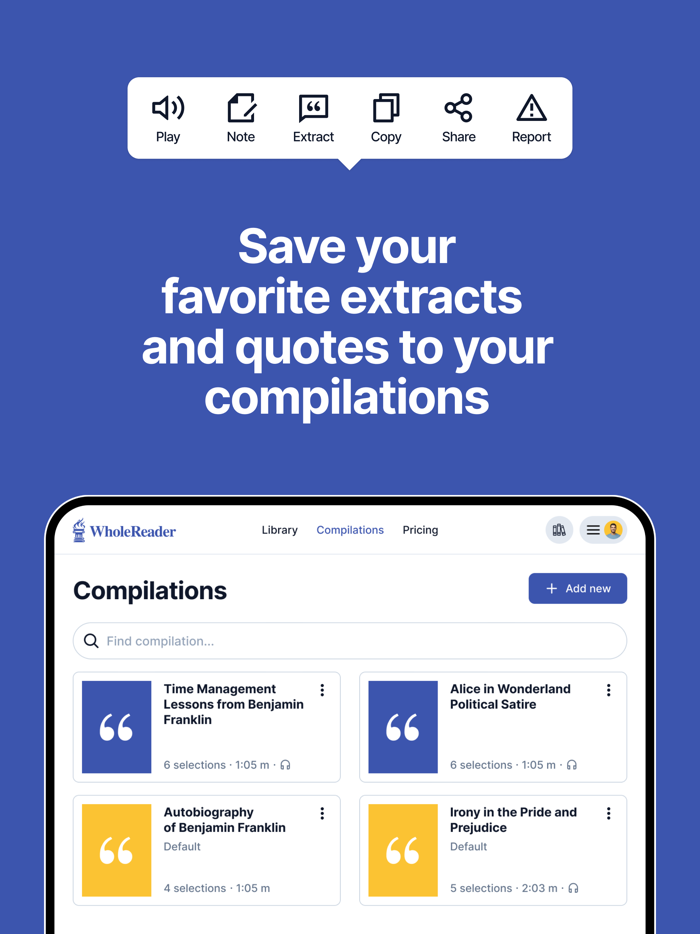 WholeReader Immersive Reading