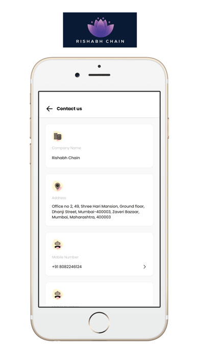 Rishabh Chain Screenshot