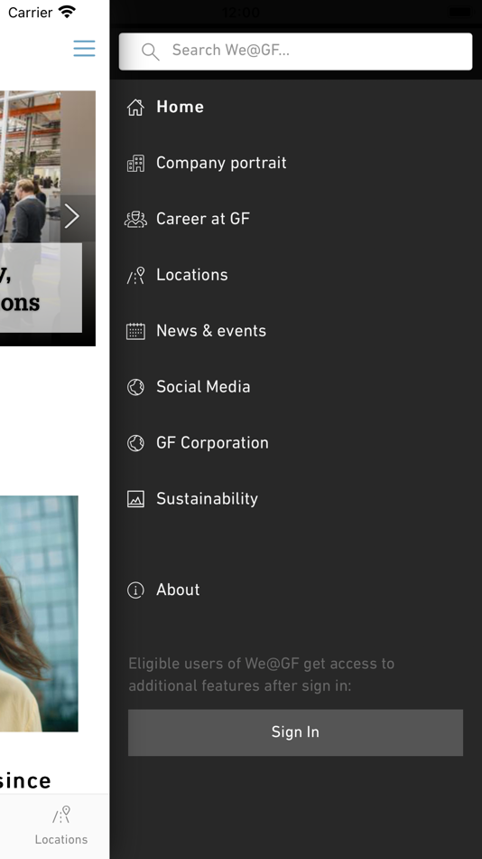 #2. We@GF (iOS) 由: Georg Fischer AG