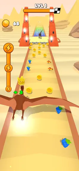 Game screenshot Raptor Monster Run apk