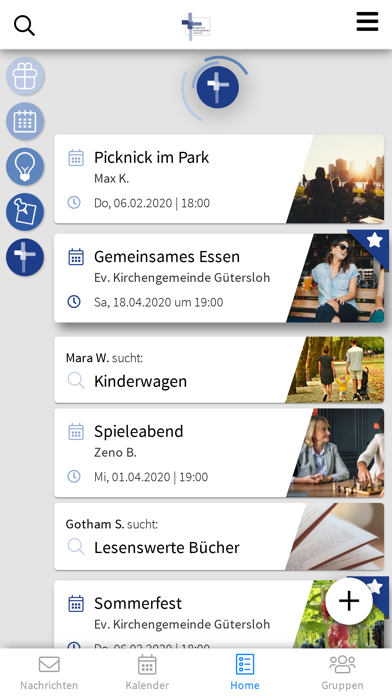 Ev. Kirchengemeinde Gütersloh Screenshot