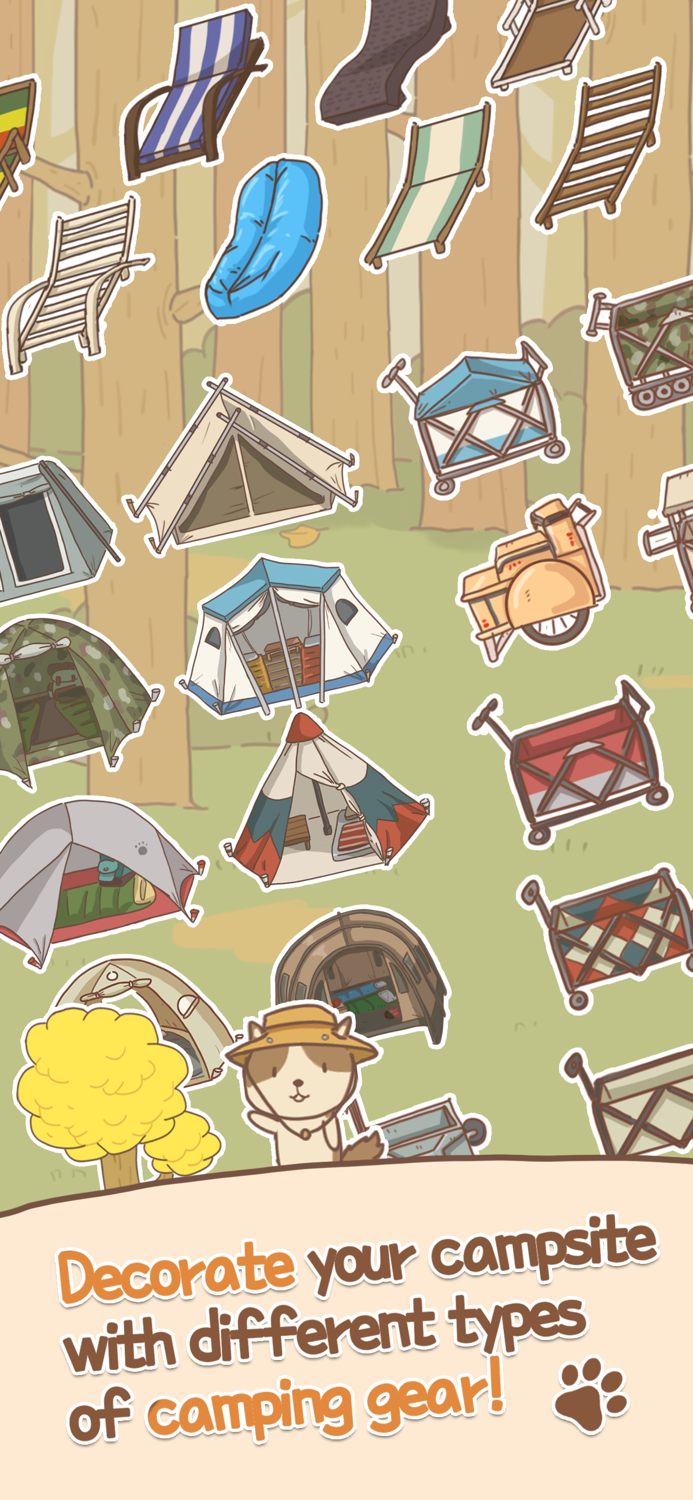 Animal Camping Idle Camp