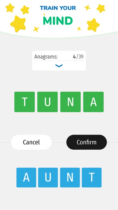 Anagrams: Find the anagram Screenshot