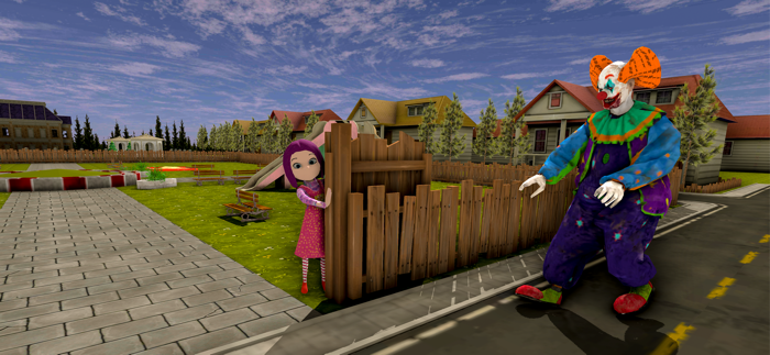 Evil Neighbor Horror Clown