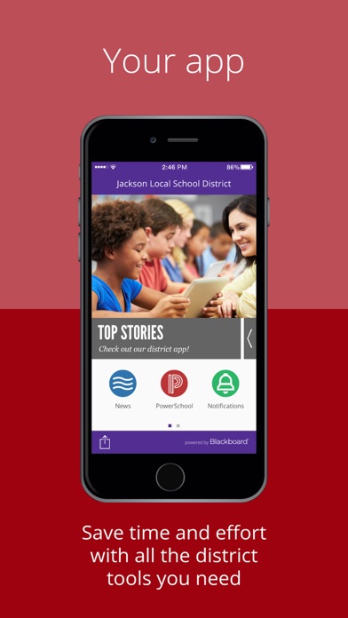 Jackson Local School District Screenshot