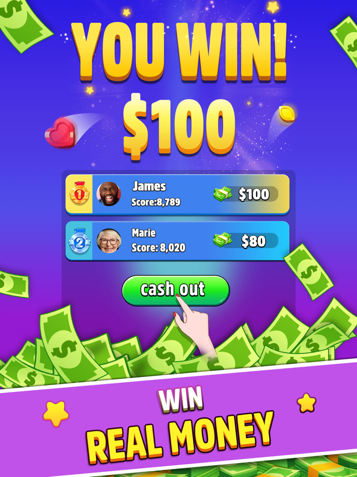 Match 3 Win Cash Real Money