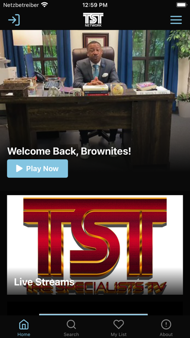 TST NETWORK Screenshot