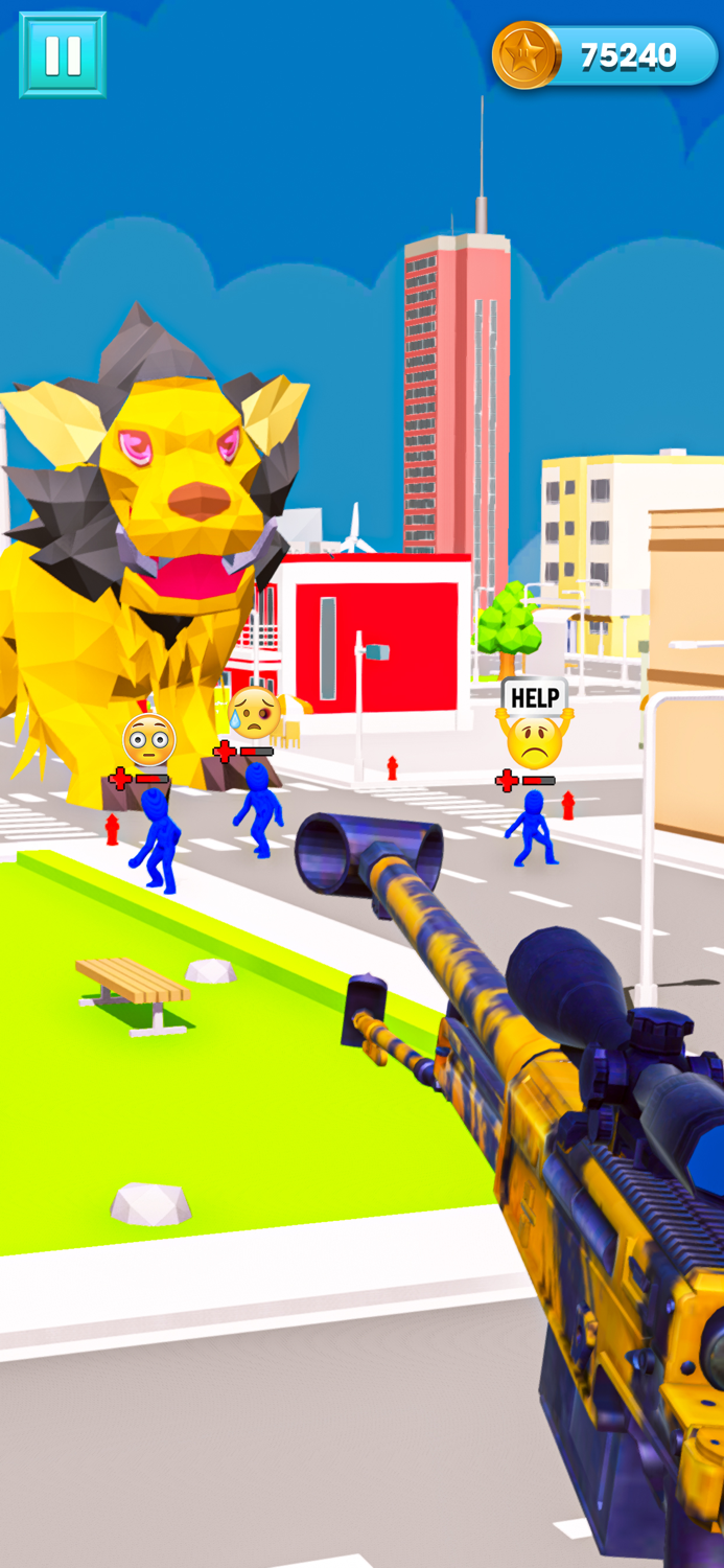 Giant Wanted Monsters Shooter