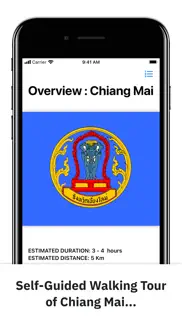overview : chiang mai guide iphone screenshot 1