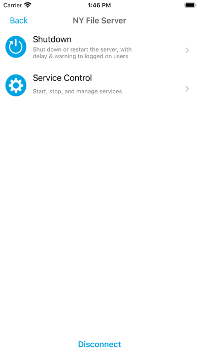 Screenshot #2 pour ServerControl by Stratospherix
