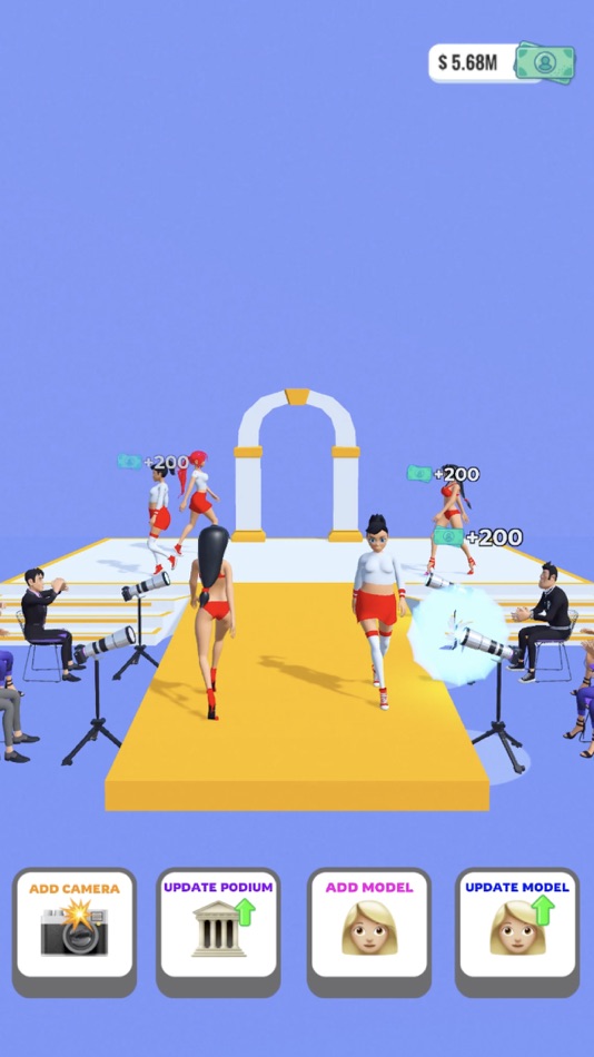 #4. Top Model Clicker (iOS) Bởi: Maksym Kiryanov