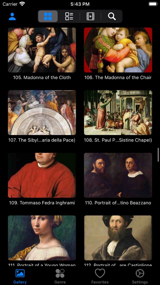 #4. Artlist - Raphael Collection (iOS) Podle: Jinan Matrix Information Technology Co., Ltd.