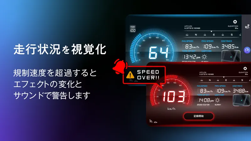 SPEED METER by NAVITIME - 速度計 screenshot 2 of 5