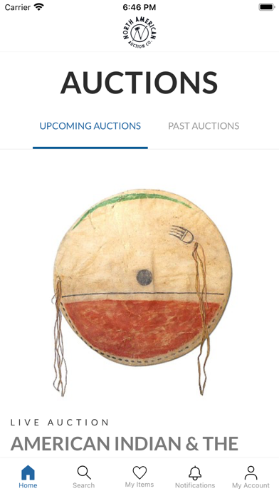 North American Auction Company Screenshot