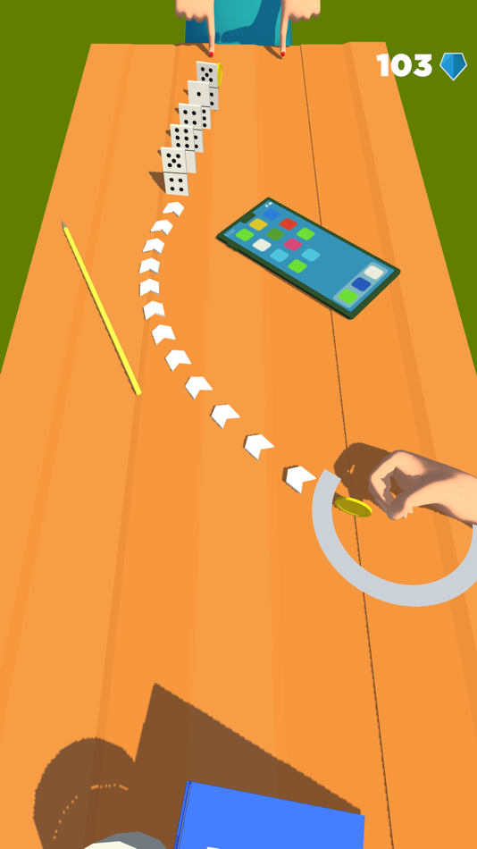 #5. Coin Flick 3D (iOS) 由: Visar Spanca