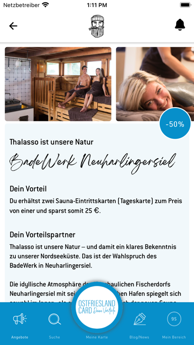 OSTFRIESLANDCARD Screenshot