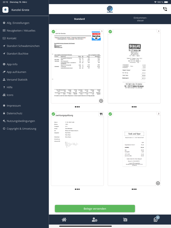 Screenshot #6 pour Kanzlei Grote Steuern Direkt