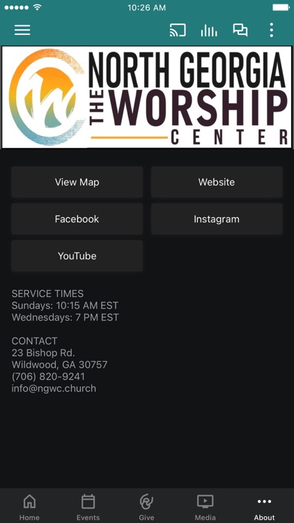 NGWC Church App