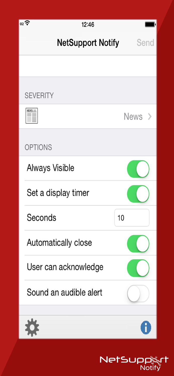 NetSupport Notify Console
