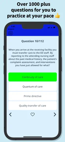 Game screenshot EMT Prep Test Pro apk