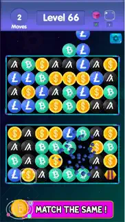 pop it crypto coins blast game iphone screenshot 2