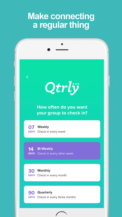 Qtrly - Mindful Social Media Screenshot