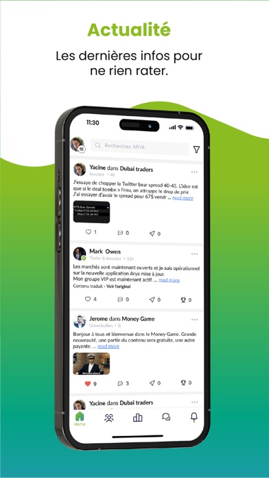 Screenshot #3 pour ARYA : Investor Community
