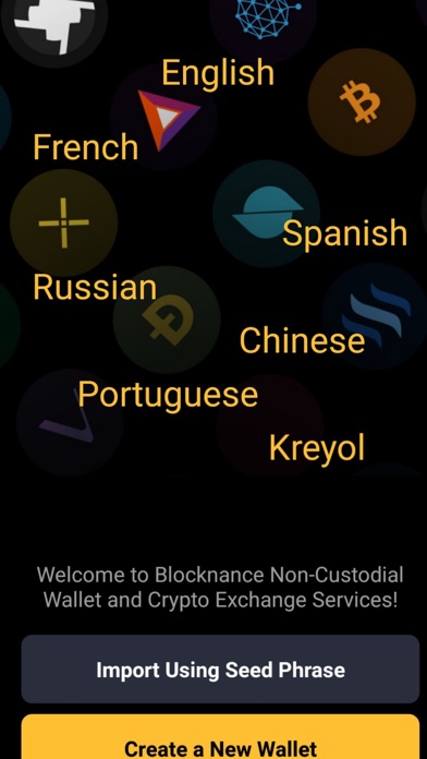 Blocknance Wallet Screenshot