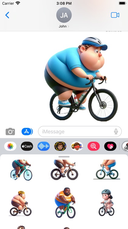 Cyclist Stickers screenshot-5