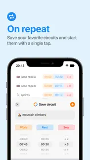 circuit – hiit timer iphone screenshot 2