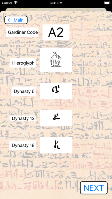 Hieratic Flash Cardsのおすすめ画像5