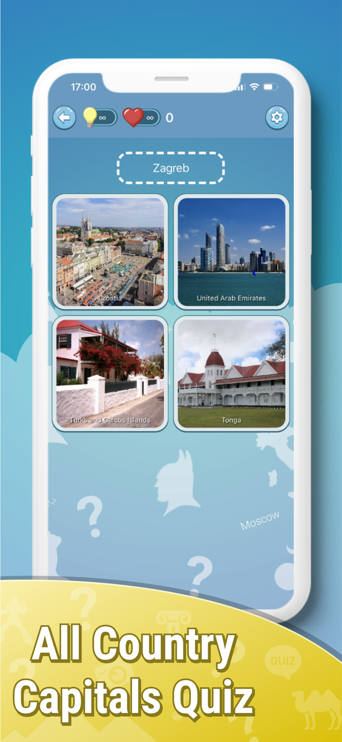 Quiz capitals all world cities