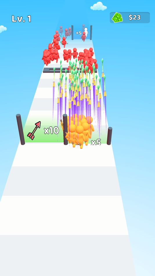 #2. Arrow Crowd (iOS) 由: Ozan Kasikci
