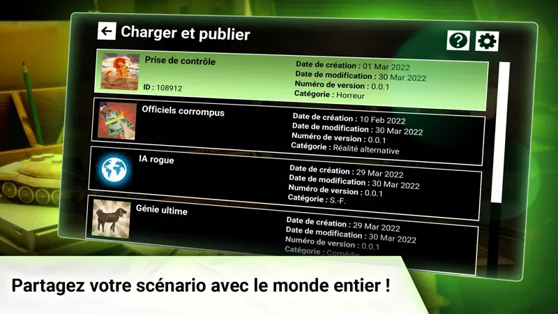 Rebel Inc Créateur de scénario screenshot 6 of 6