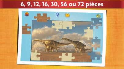 Screenshot #2 pour Jeu de Dinosaures - Puzzle