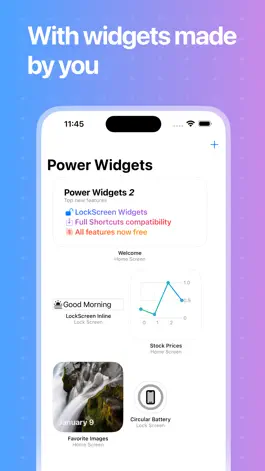 Game screenshot Power Widgets apk