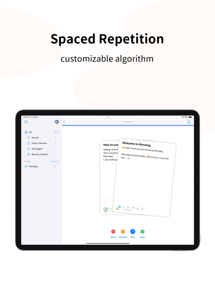 Monolog - Minimalist Notes