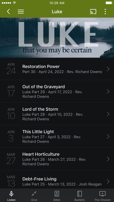 Westminster PCA Greenwood, MS Screenshot