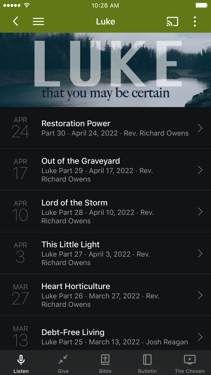 Westminster PCA Greenwood MS