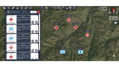 Achilleus 3D Tactical Map Screenshot