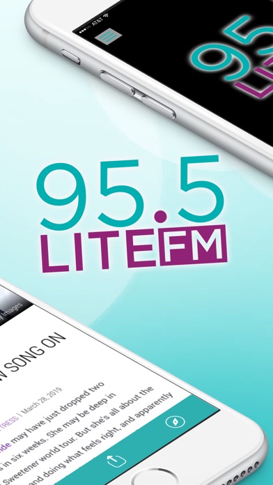 95.5 LITE-FM Screenshot