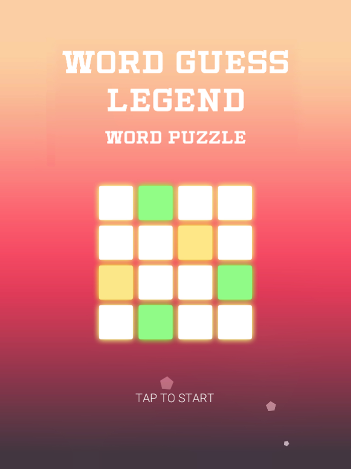 Word Guess Legend-Word Puzzle