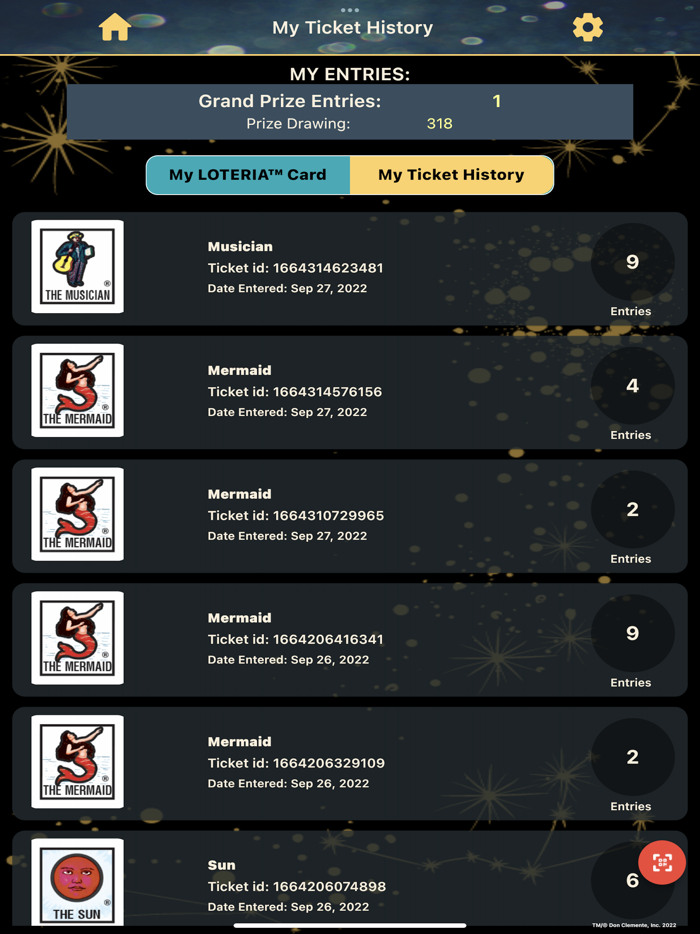 LOTERIA™ Bonus Night 3D