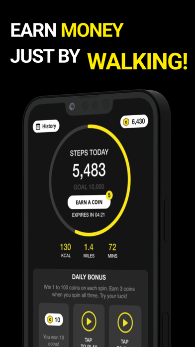 Cashstep - Pedometer That Pays Screenshot