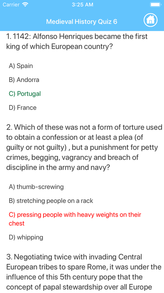 #5. Medieval History Quizzes (iOS) 由: Nurten PIRLI