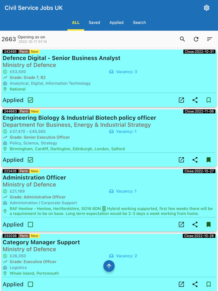 Civil Service Jobs UK